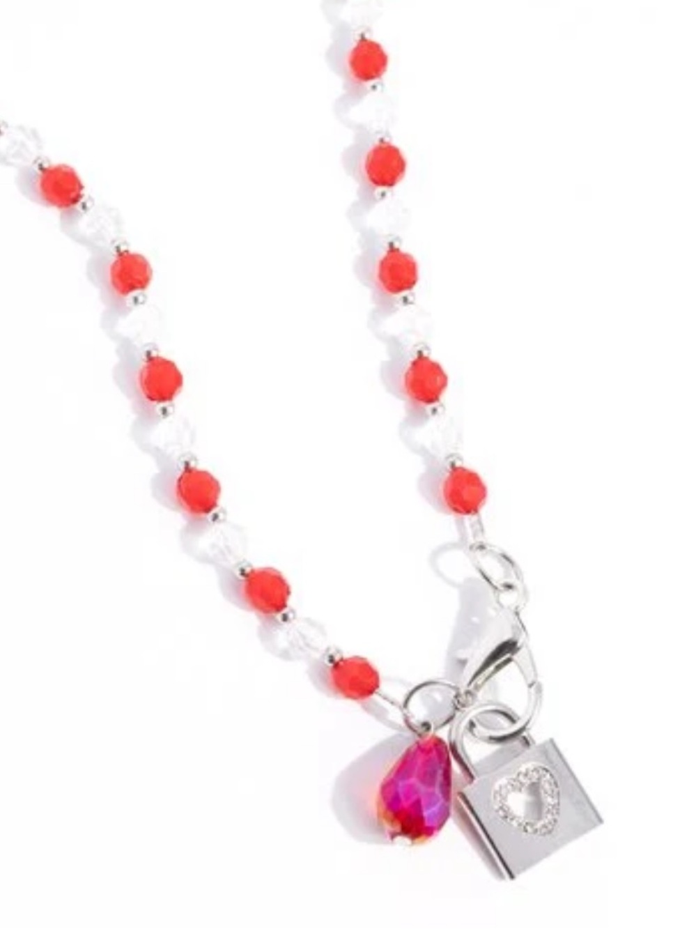 ❤️💞❤️ “LOVE MATCH” RED NECKLACE WITH FREE EARRINGS ~ PAPARAZZI❗️ ❤️💞❤️